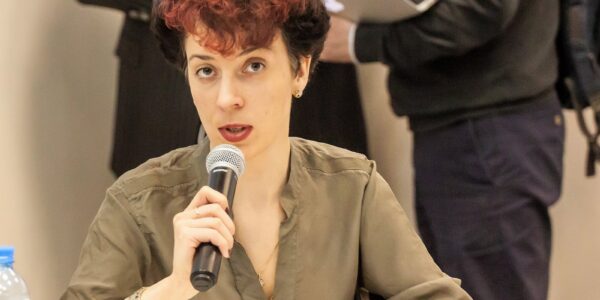 Кристина Агаджанова в марте 2019 года приняла участие в качестве модератора панельной дискуссии
